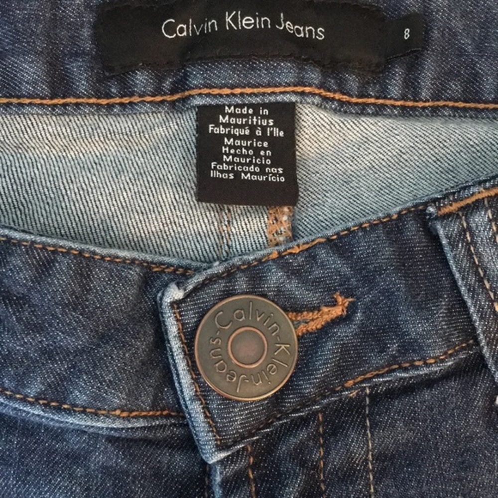 Calvin Klein Jeans stretch Knee length - Picture 2 of 10